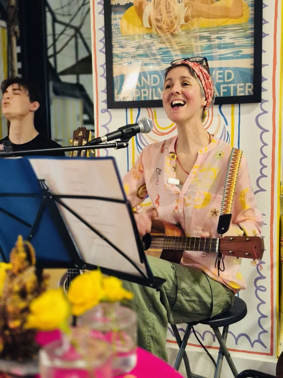 A Vibrant gathering at Worlds End Cafe Chelsea Harbour