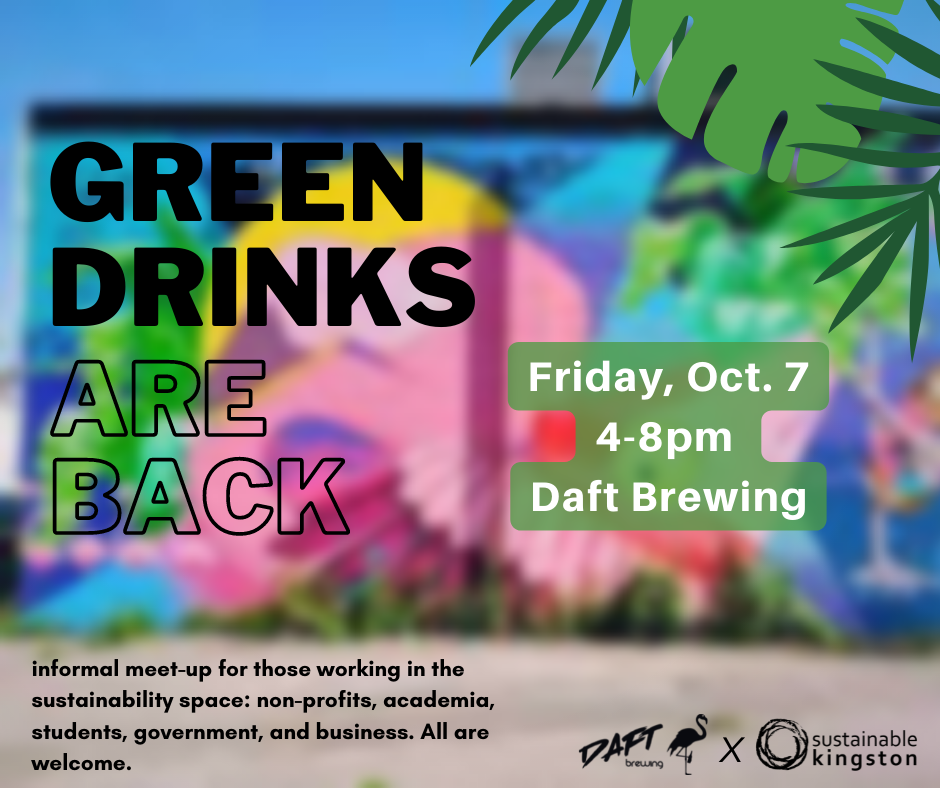 Green Drinks — Sustainable Kingston