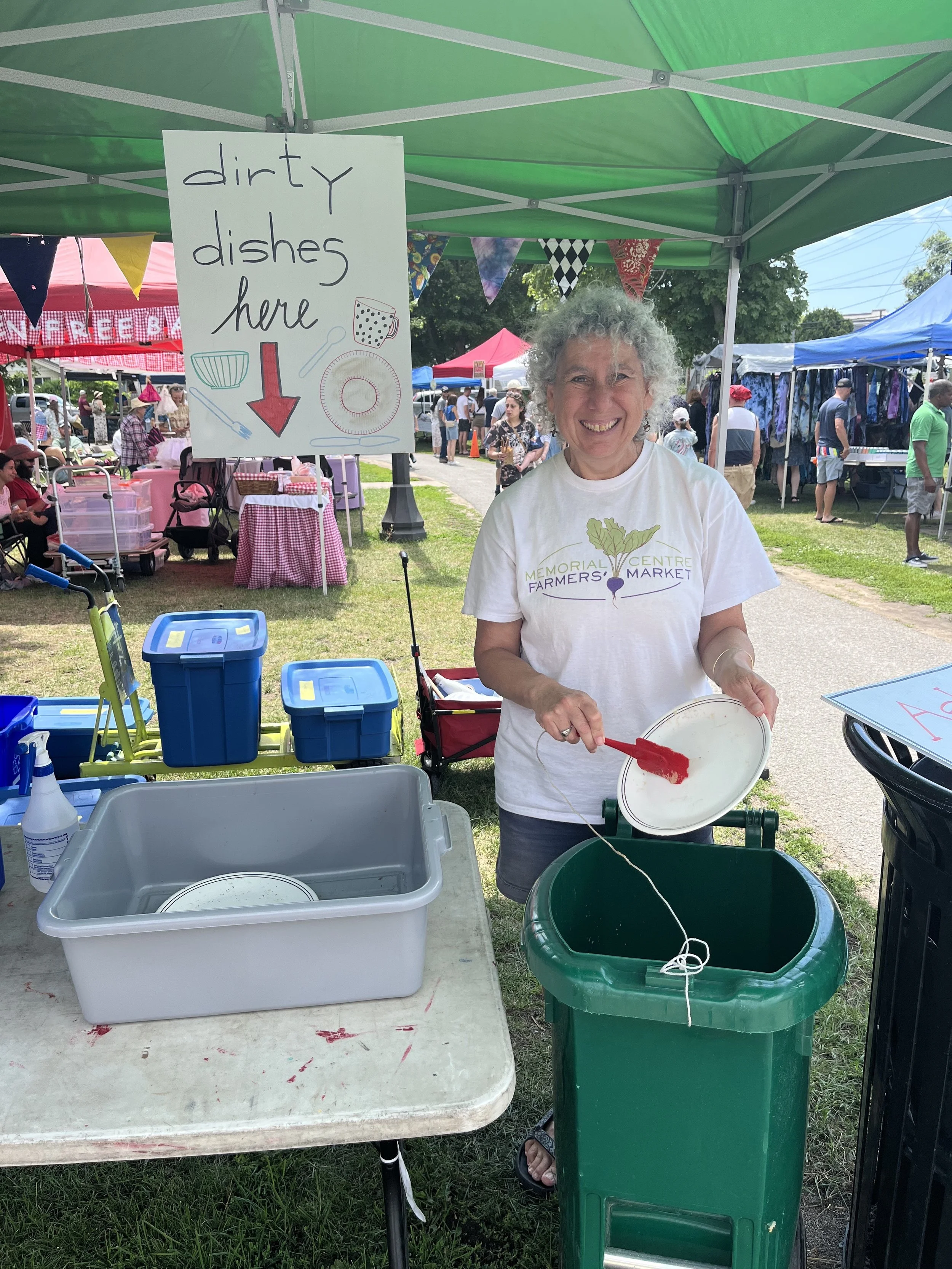 How The Memorial Centre Farmers Market Introduced Reusables And Cut Waste