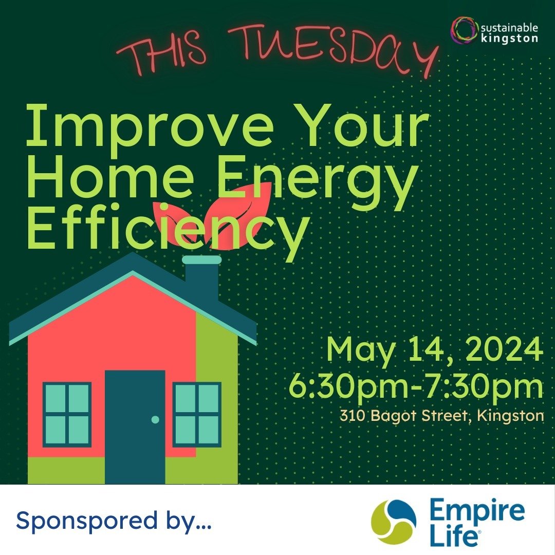 Hey YGK! Looking to save money and spend less energy?

Look no further! Meet us THIS TUESDAY at 6:30pm at 310 Bagot street for Part 1 of our workshop series that will introduce the basics of building science, empowering you to transform your space in
