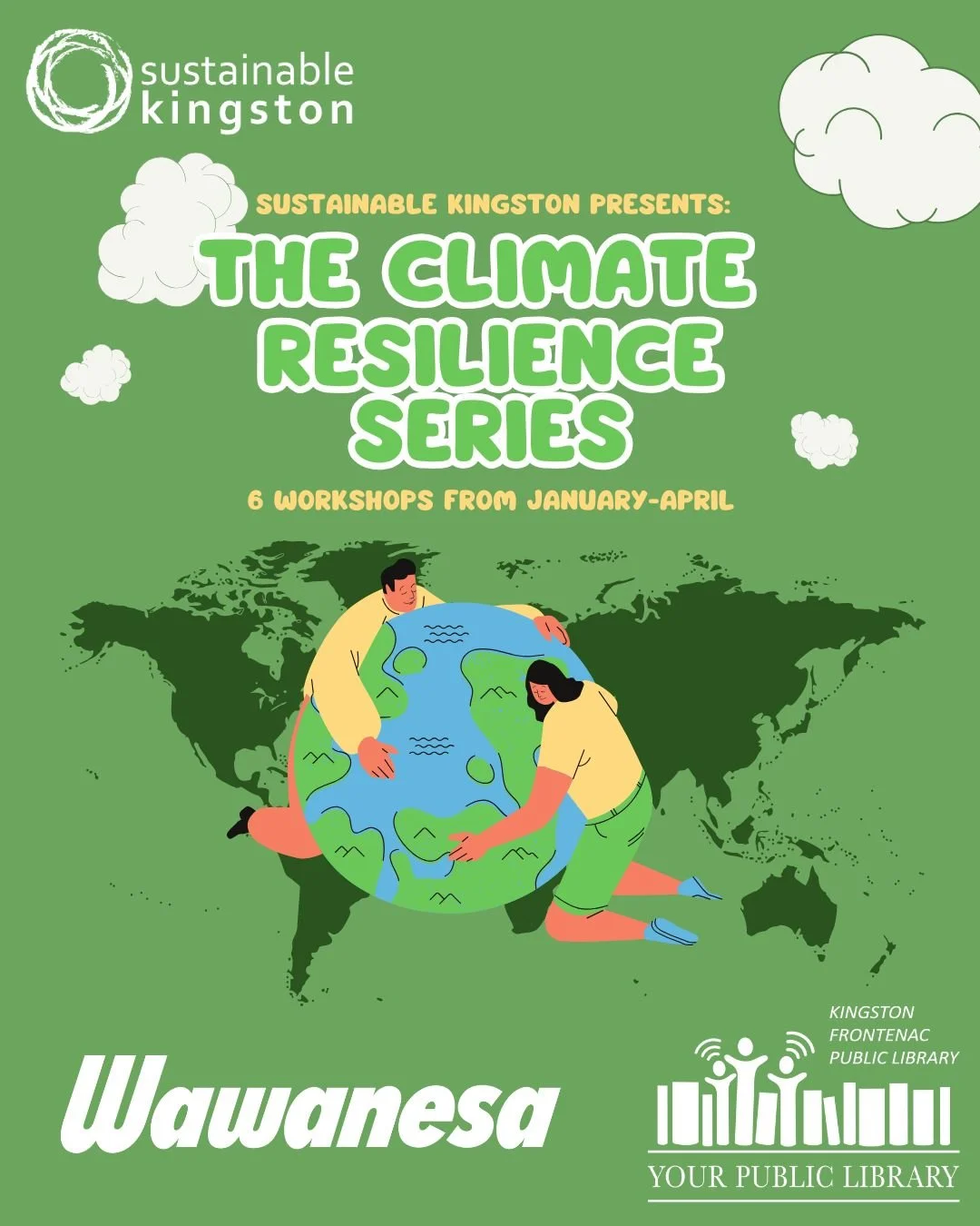 🌎Kingston&rsquo;s Climate Is Changing, Are You Ready?🌎

We&rsquo;re launching six Climate Resilience Workshops from January to April 2026 to help residents, community organizations, and local businesses prepare for floods, heatwaves, winter storms,
