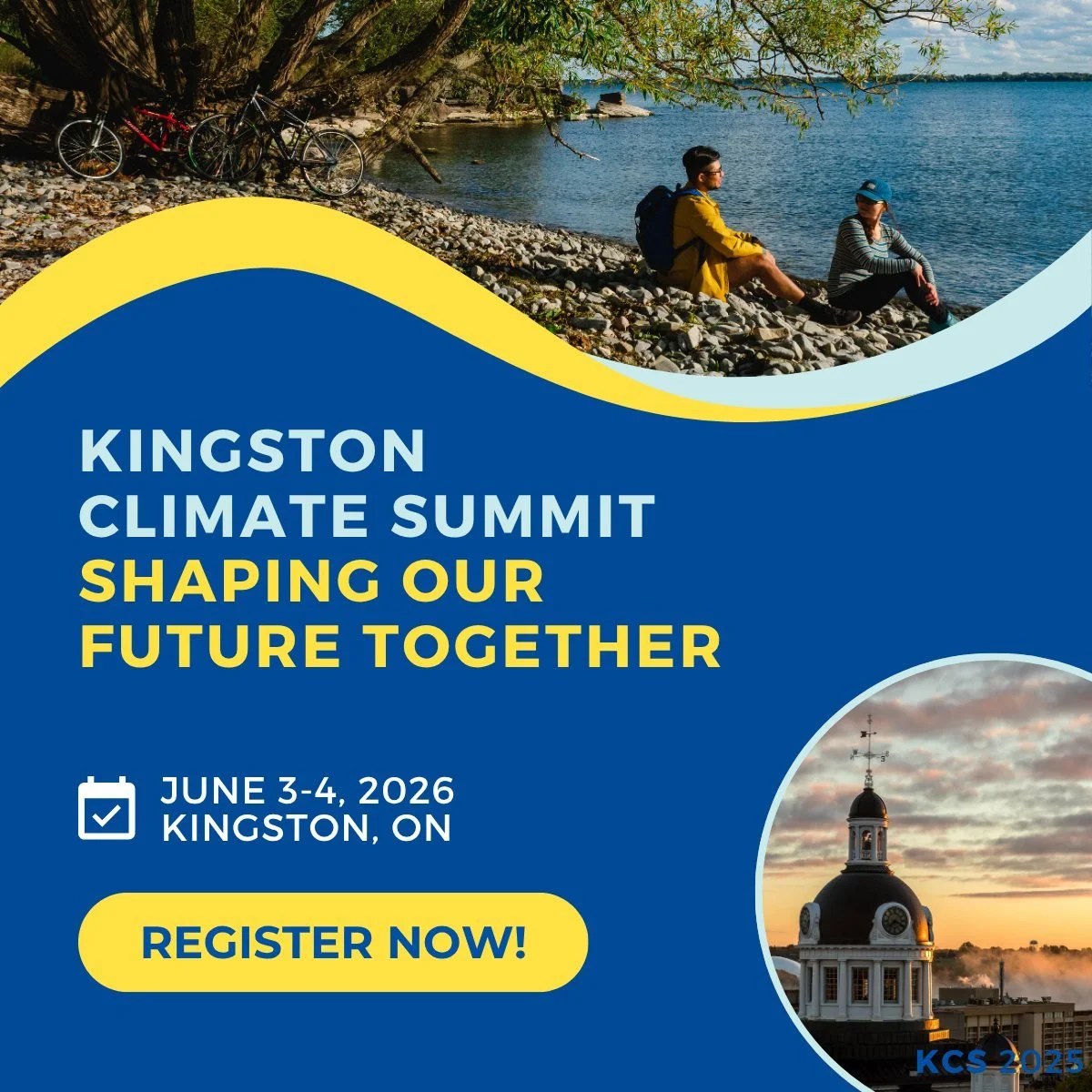 🌎 Shape the future of your community at the Kingston Climate Summit on June 3 &amp; 4!

Join us for:
&bull; Engaging panels, discussions, and workshops
&bull; An inspiring keynote address from astronaut Dr. Dave Williams
&bull; Guided study tours sh