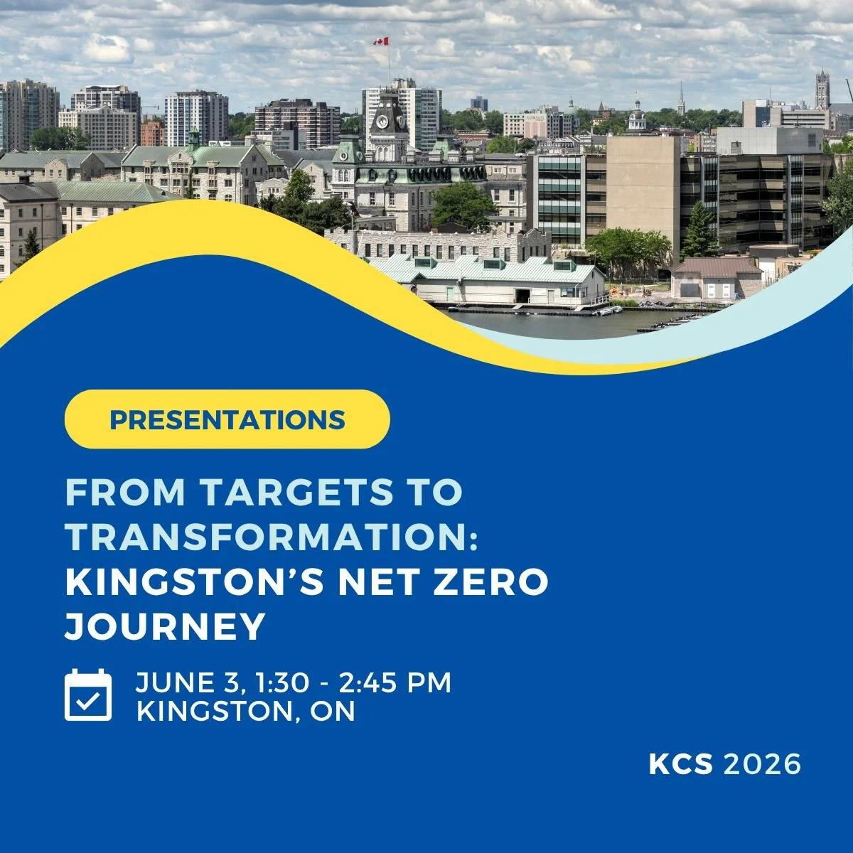 ⚡ What does the path to a low carbon future actually look like in Kingston?

Join us at the Kingston Climate Summit for **From Targets to Transformation: Kingston&rsquo;s Net Zero Journey**, a panel exploring how local organizations, municipal partne