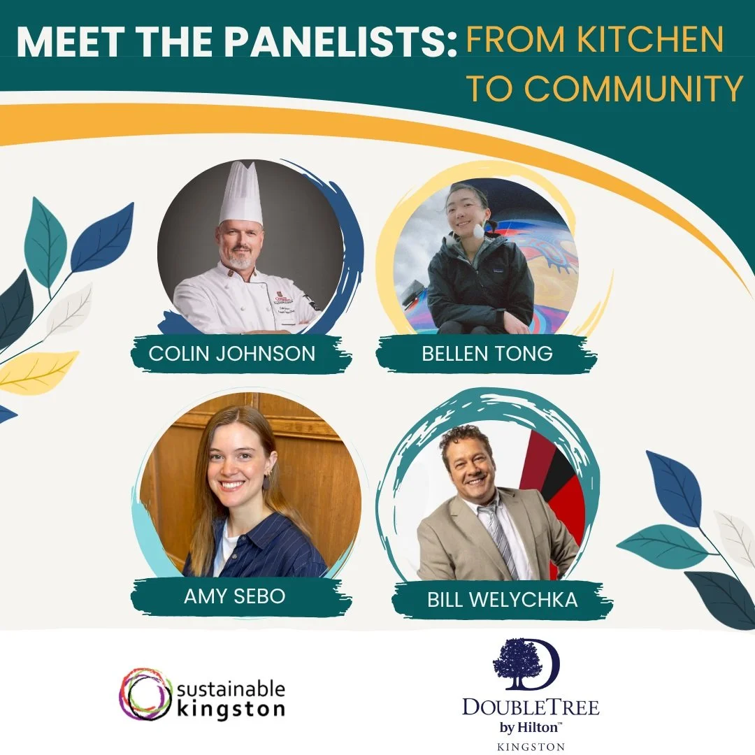 🍽️ Meet the Panelists: From Kitchen to Community!

What does it take to build a more sustainable food system? From reducing food waste and supporting local food to improving access and changing how restaurants operate, progress takes collaboration a