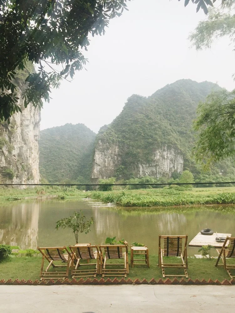 View trước cửa homestay