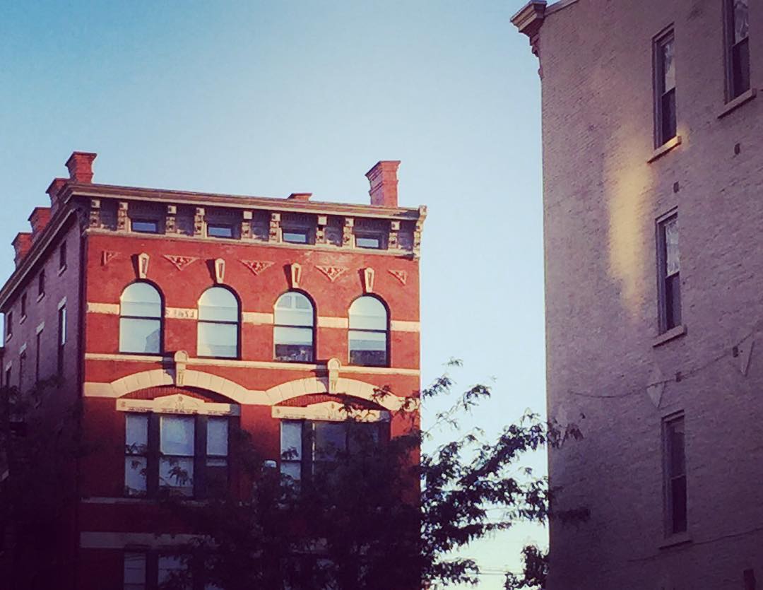 Sunset in Over-the-Rhine. Cincinnati, OH