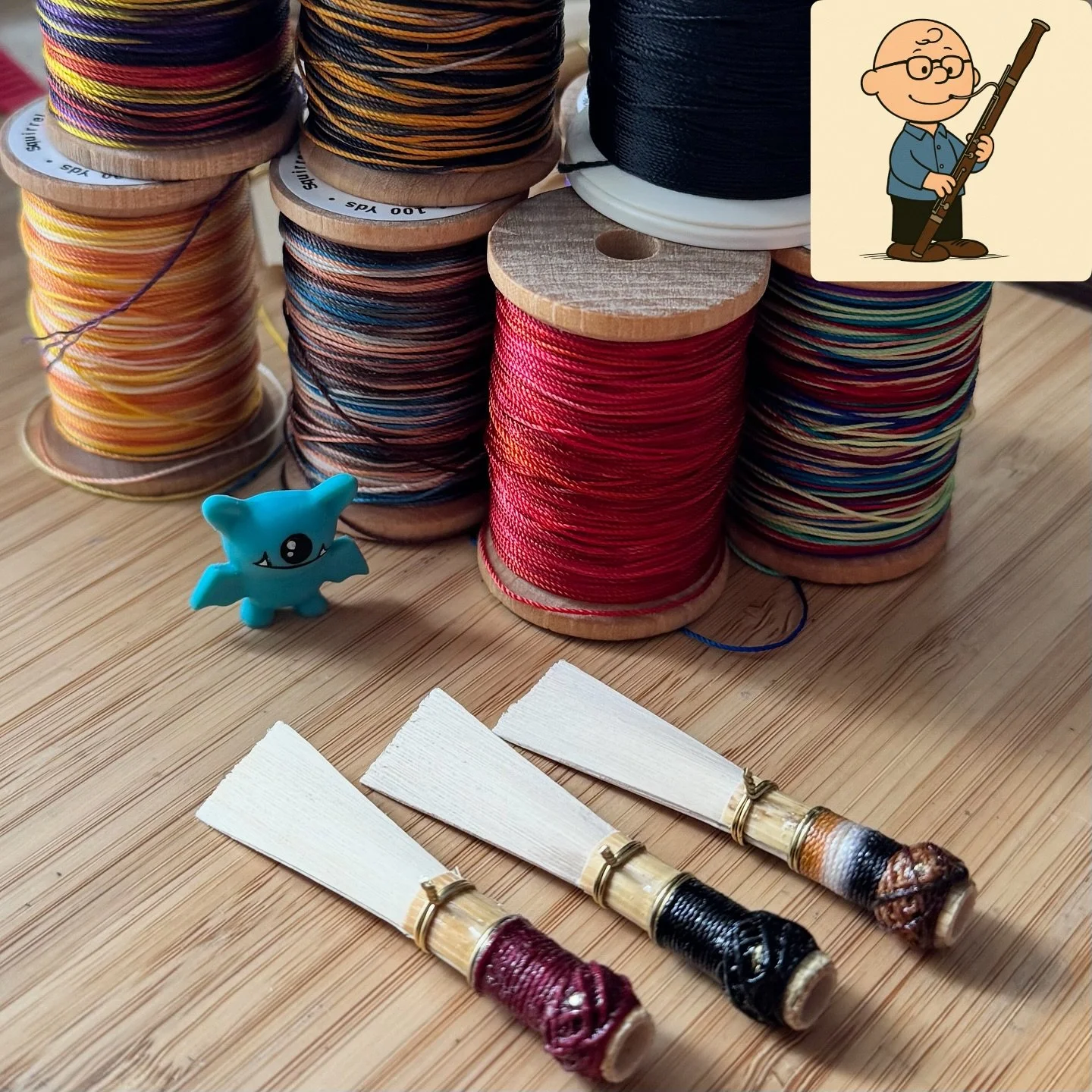 Feeling all the fall vibes &mdash; from the pumpkin patch to the practice room.

#Bassoon #DoubleReeds #ReedMaking #GreatPumpkin #CharlieBrown #FallVibes #HandmadeReeds #BlainDoubleReeds #BassoonReeds #MusicLife #ReedMakersDozen #ReedsOnRepeat