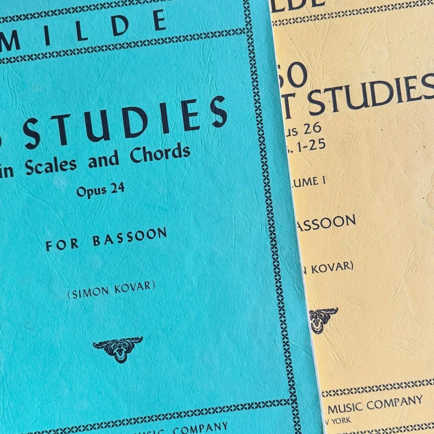 Happy New Year! Just a quick reminder to complete your annual Milde Scale *AND* Concert Studies checkup. Took me around 3 hours to read through all 75 etudes today, but I&rsquo;m in no hurry- it&rsquo;s now year 17 of this personal tradition. 😬 Also