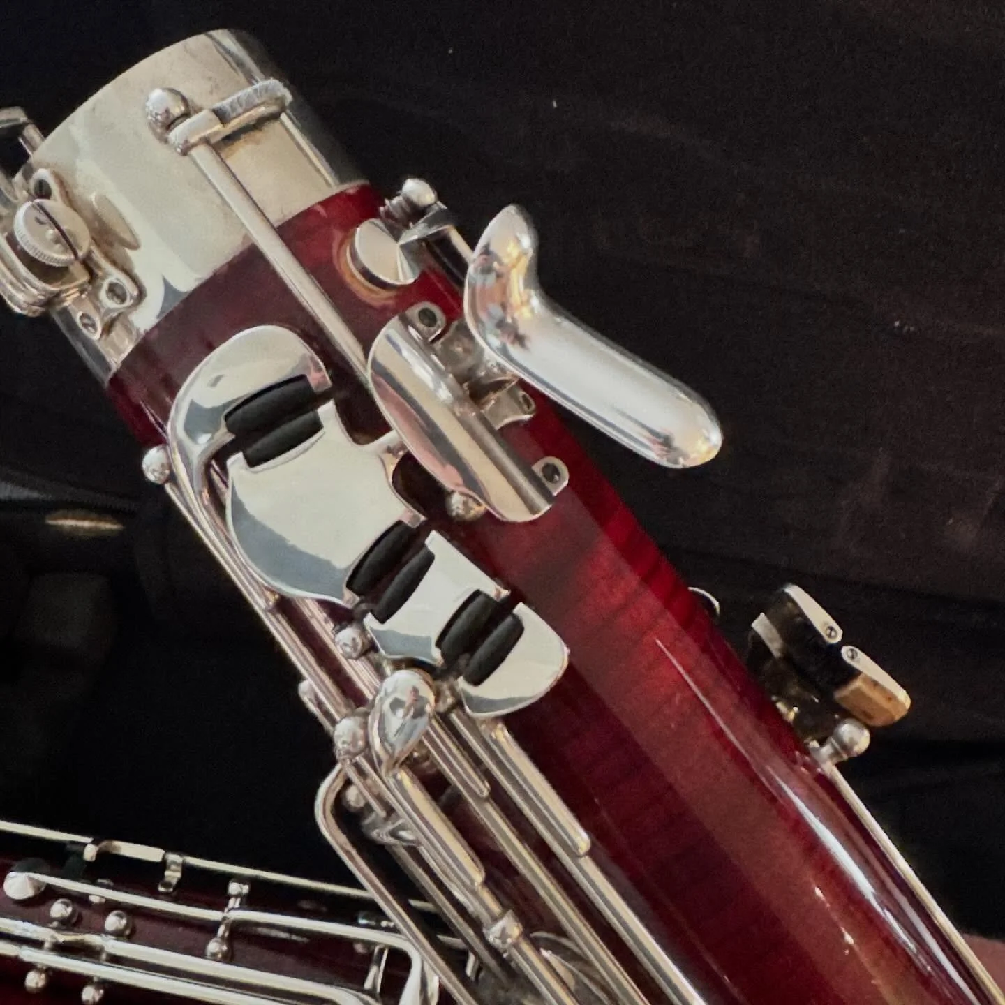 The mini right hand rests are in! This is a low profile comfortable right hand crutch, originally intended for a children&rsquo;s bassoon! Worth a try, you can demo mine, and a special order takes about a week to receive if you can&rsquo;t live witho