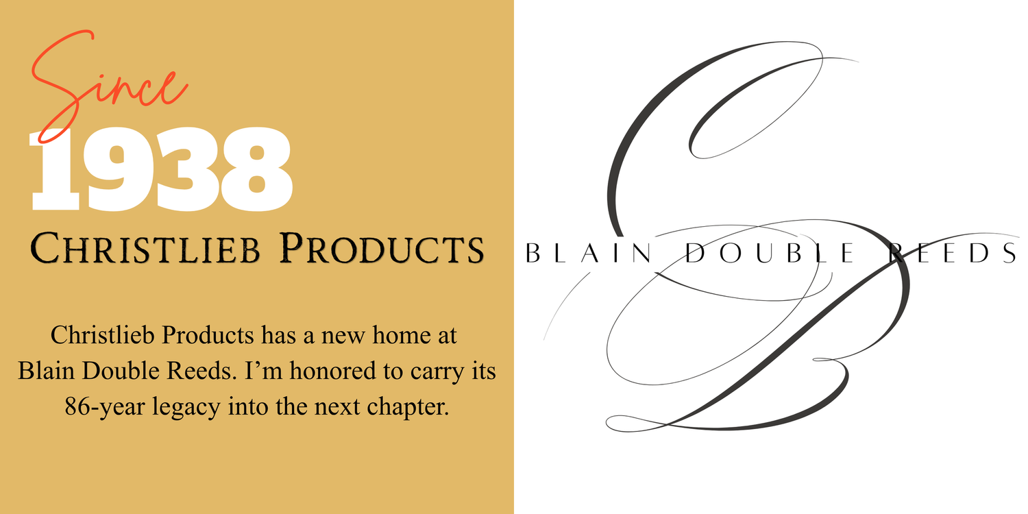 Blain Double Reeds