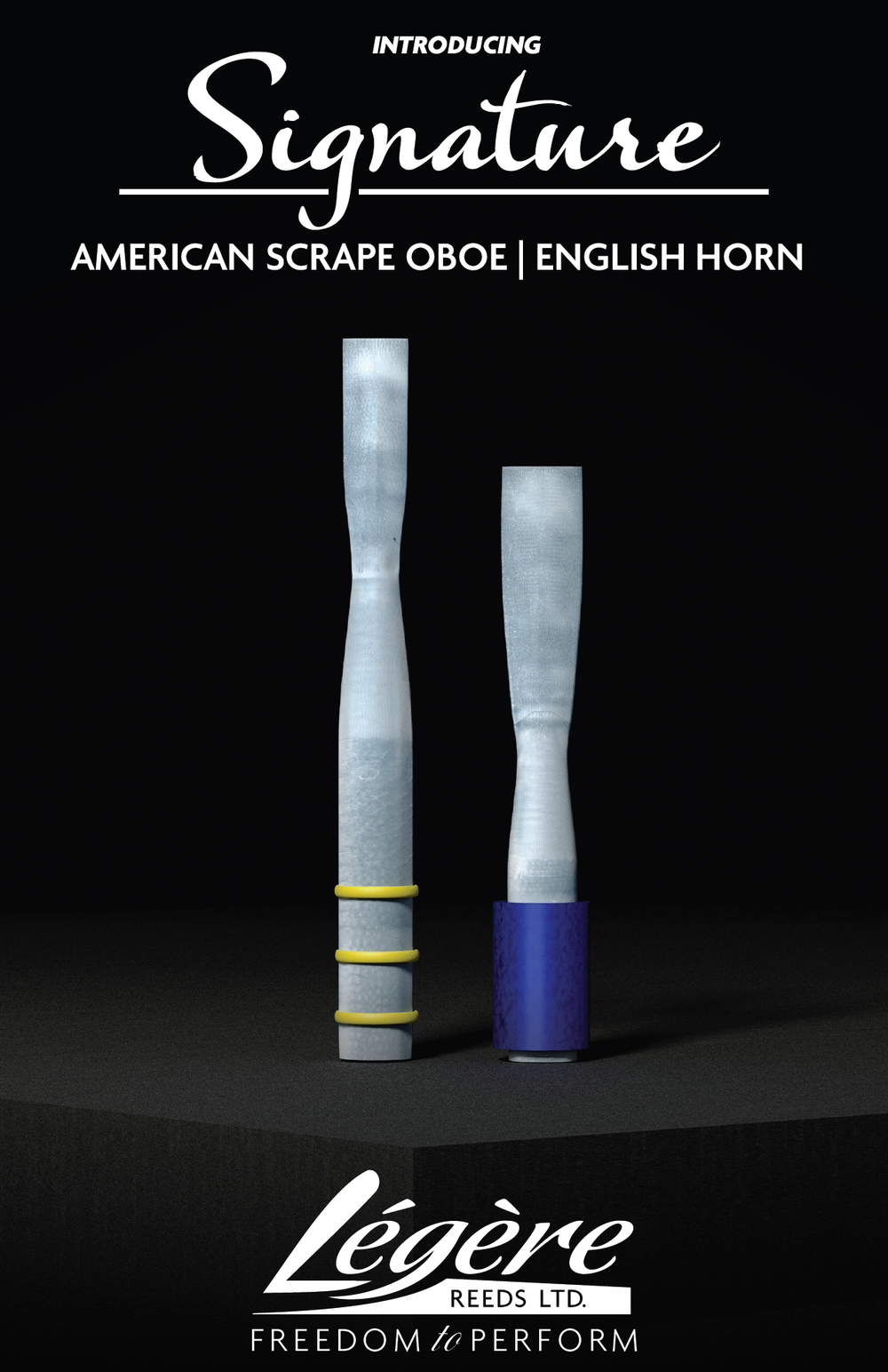Legere American Scrape Oboe Reed — Blain Double Reeds