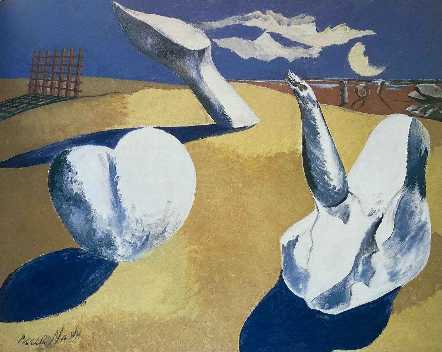 When it comes to moonscapes Paul Nash is one of the greats!
