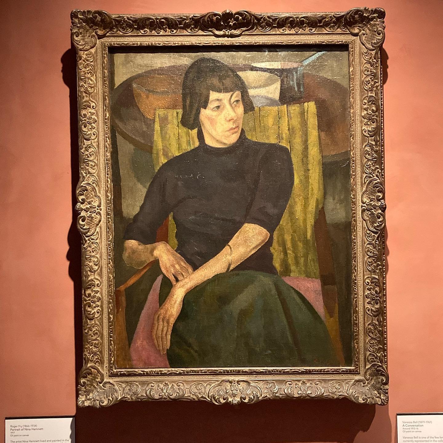 Portraits at the Courtauld by Roger Fry, Paul Cezanne, Frank Auerbach.