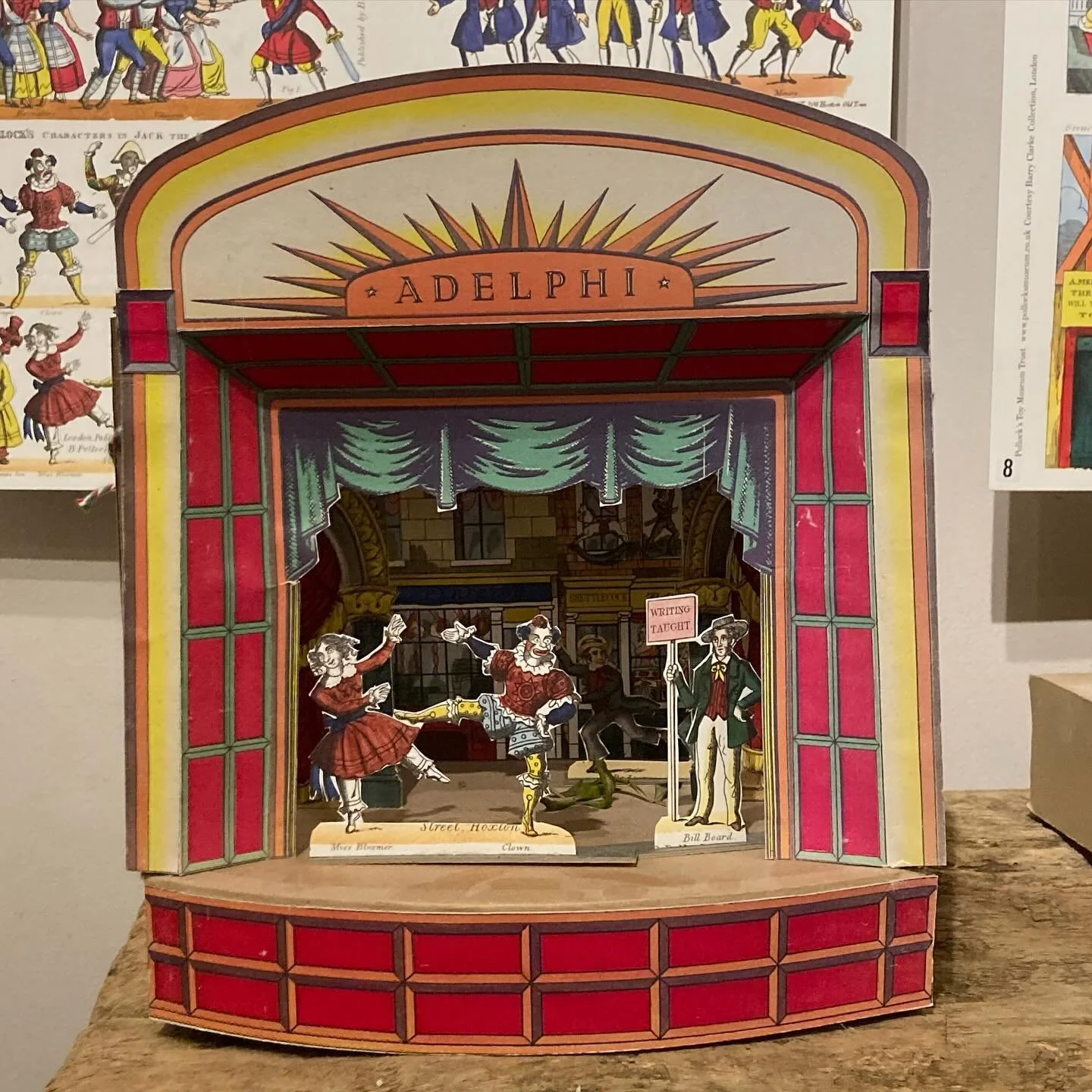 The spirit of Christmas is alive and well in East London!

If you love old toy theatres then head for @townhousespitalfields on Fournier Street. There&rsquo;s a magical exhibition of Pollock&rsquo;s Toy theatres in the gallery that has been curated b