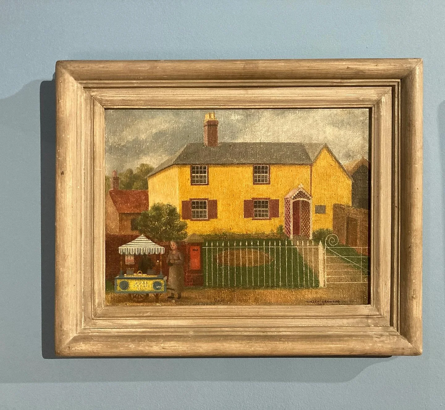 It was a real treat to visit the @townergallery yesterday to see the opening of the new Ravilious rooms. So much incredible work on display including these beautiful works by Tirzah. Can&rsquo;t wait to go back.