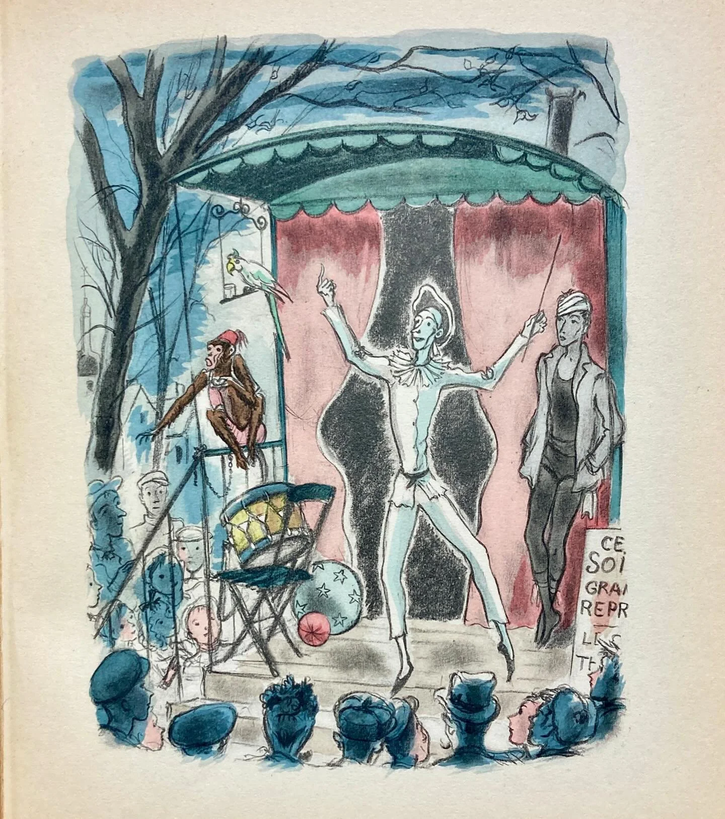 Do you have a favourite coming of age novel? 

Ever since reading Le Grand Meaulnes by Alain Fournier at school I&rsquo;ve been a huge fan. This copy - a recent find - is illustrated by Andr&eacute; Dignimont from 1942 and features an original painti