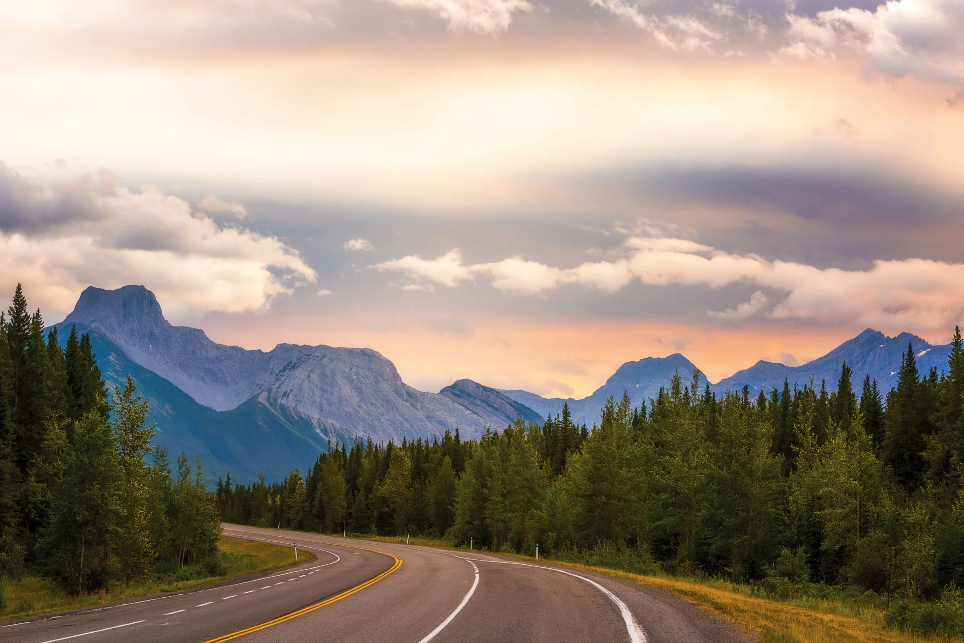 The Road to Kananaskis Country 