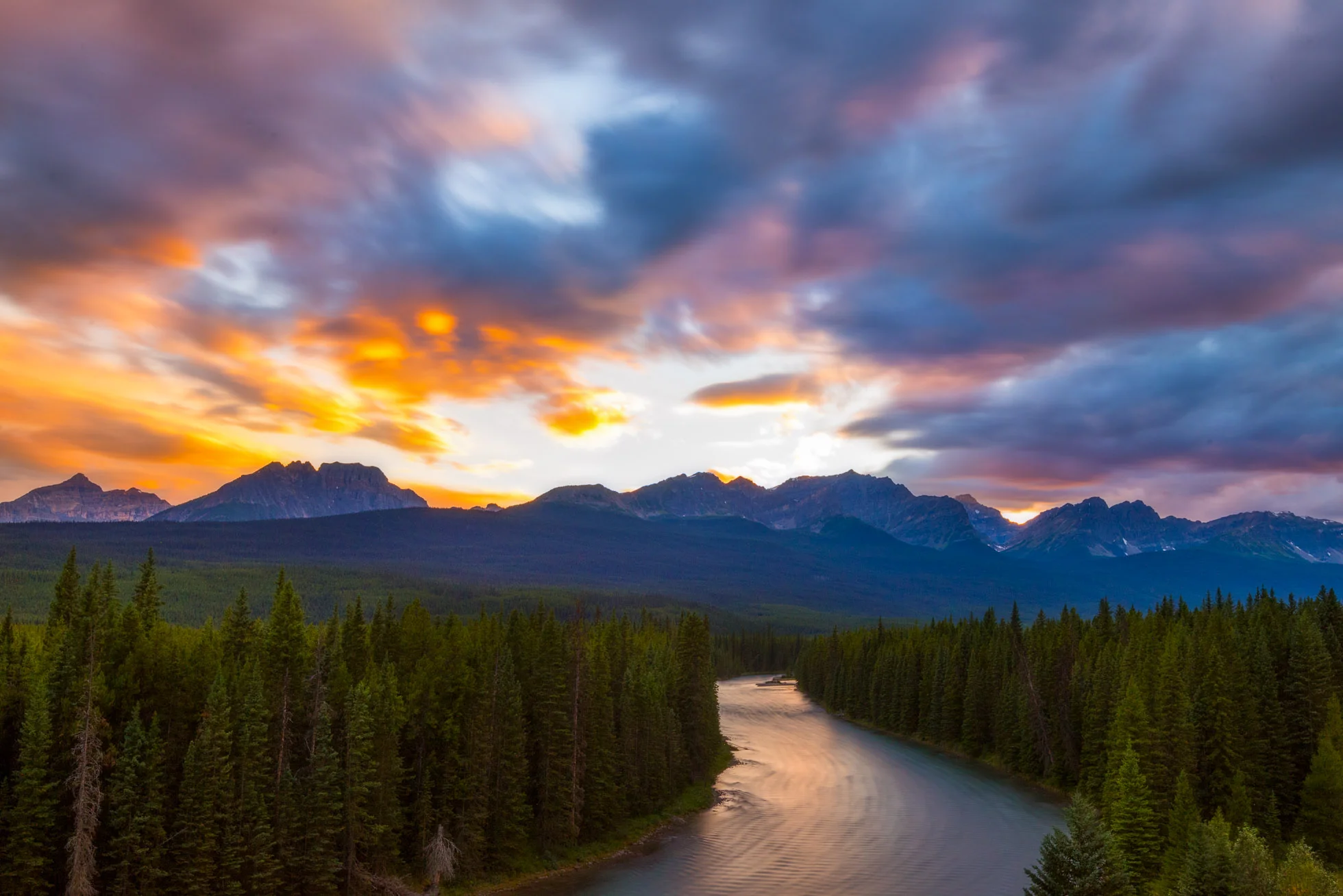 Sunset at Storm Mountain 