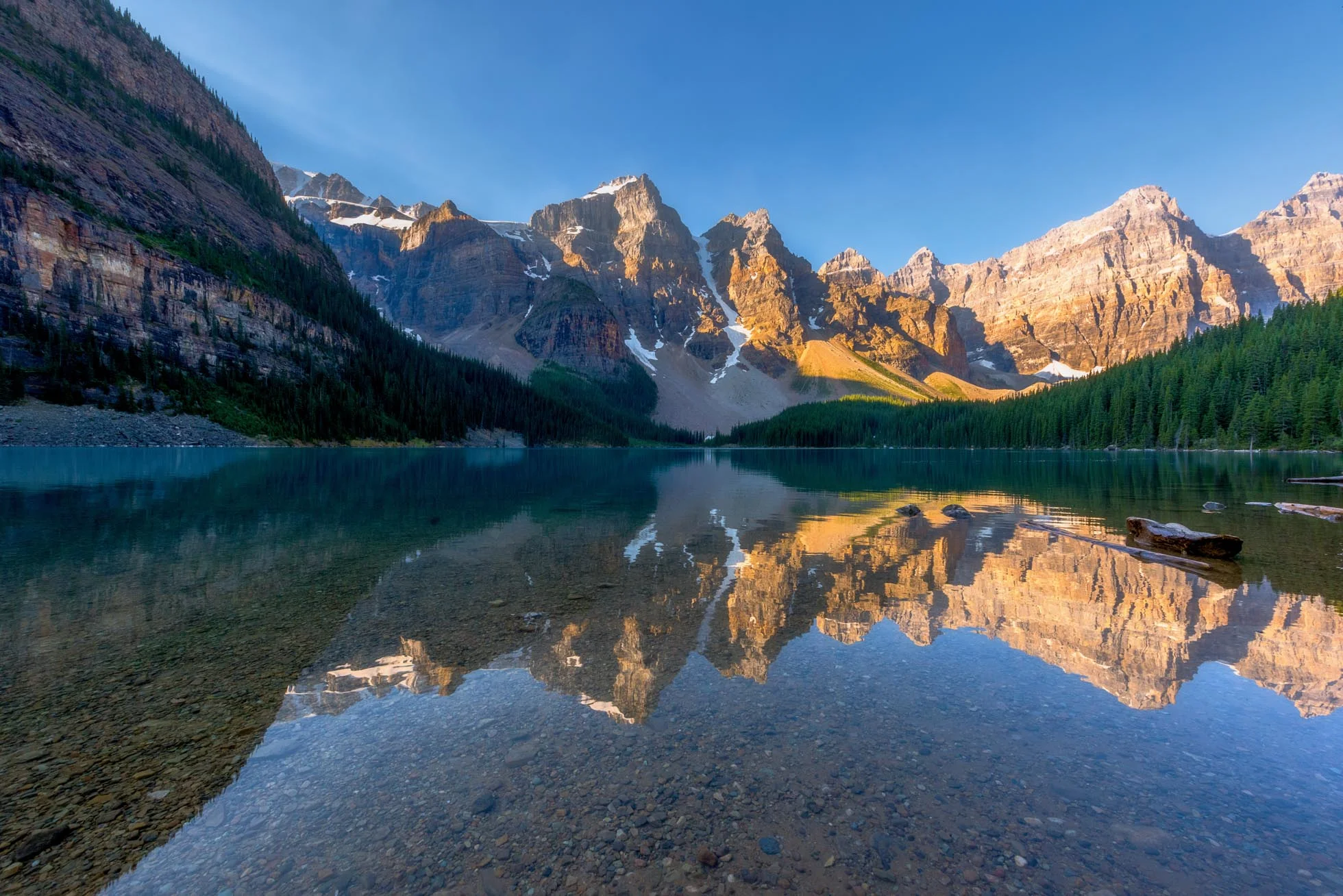 Moraine Lake Reflection 