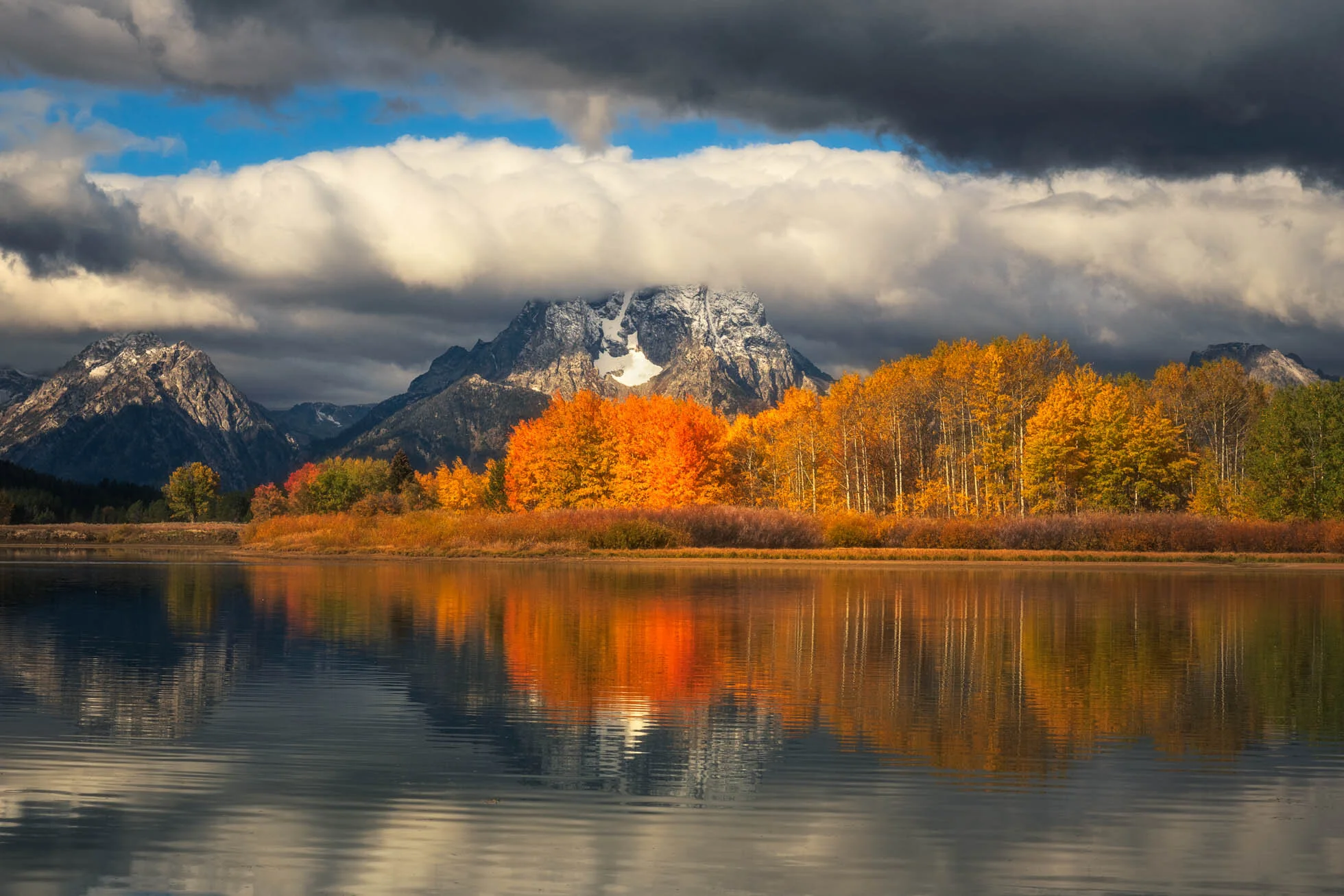 Autumn Oxbow Reflection