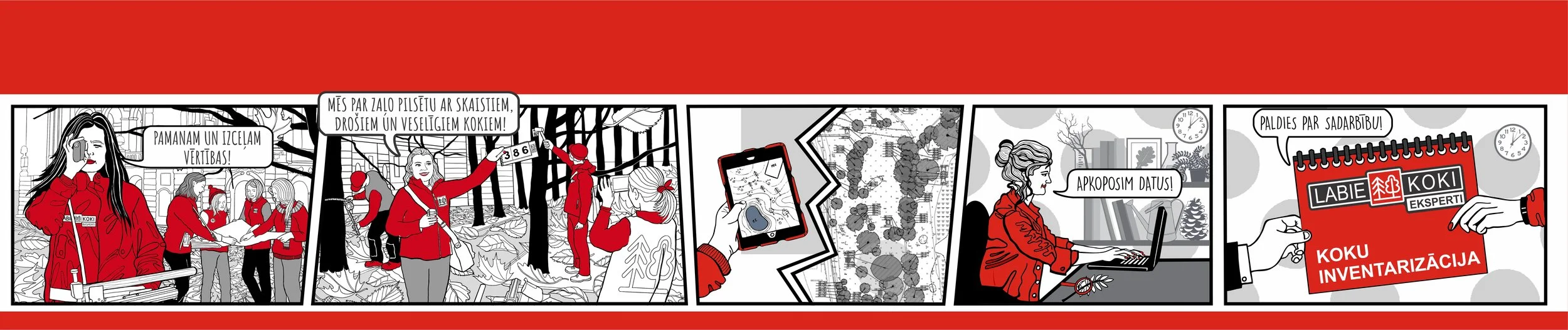 KOKU VĒRTĒŠANA, INVENTARIZĀCIJA