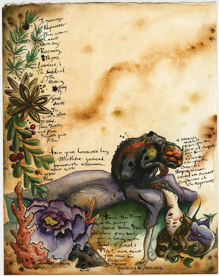 Nightmare Facing Page
