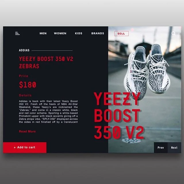 Daily UI Motivation 
#yeezyboost350 
#dailyui #uiux #freelancer #designer #webdesign #dribbble #behance #logo #code #developer #interactive #interface #sketchapp  #adobe #illustrator #branding #sneakerhead #adidas #boost #motivation #inspiration #cre