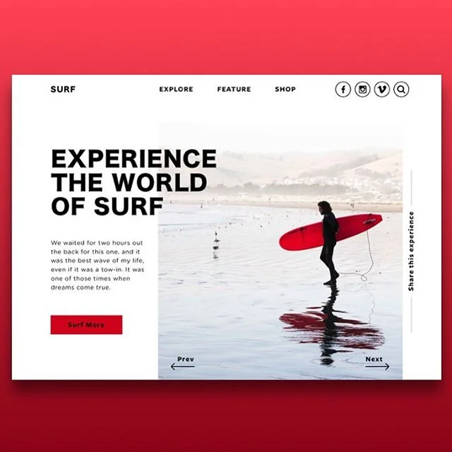 Daily UI Inspiration Surfer

#surf #studio #freelance #inspiration #uiux #dailyui #creative #sketchapp #illustration #layout #wireframe #interactive #webdesign #designer #site #freelancer #mondaymotivation #developer #code #designinspiration #rockawa