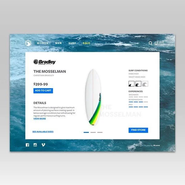 Daily UI #012 by me @picasso_pequena .
.
.
#dailyuichallenge #12 #challengeyourself #sundayvibes #sundayfunday #afternoons #designerlife #design #designer #inspire #motivate #sketchapp #illustrator #uitrends #uiuxdesign #webdesign #appdesign #surfing