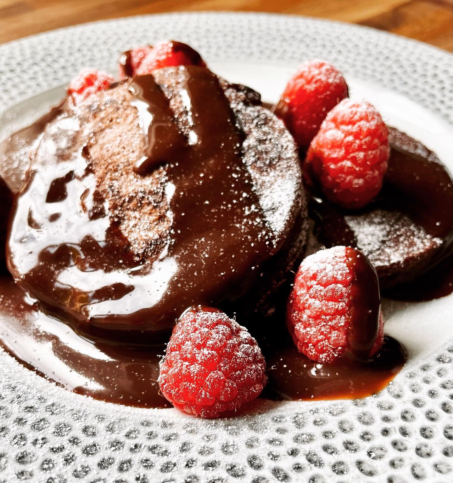 Homemade Red Velvet chocolate pancakes for the kids&rsquo; breakfast &hellip;