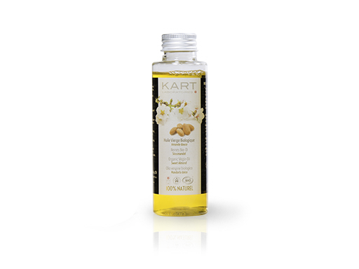 Kart huile végétale amande douce bio+bdih fl 100 ml