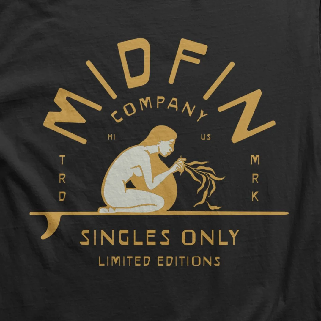 A fresh one for the homies over at MidFin. Keep your eyes peeled for this one.

#graphicdesign #tshirtdesign #Illustration #typography #typedesign #lettering #logo #surfing #singlefin #retrodesign #hawaii