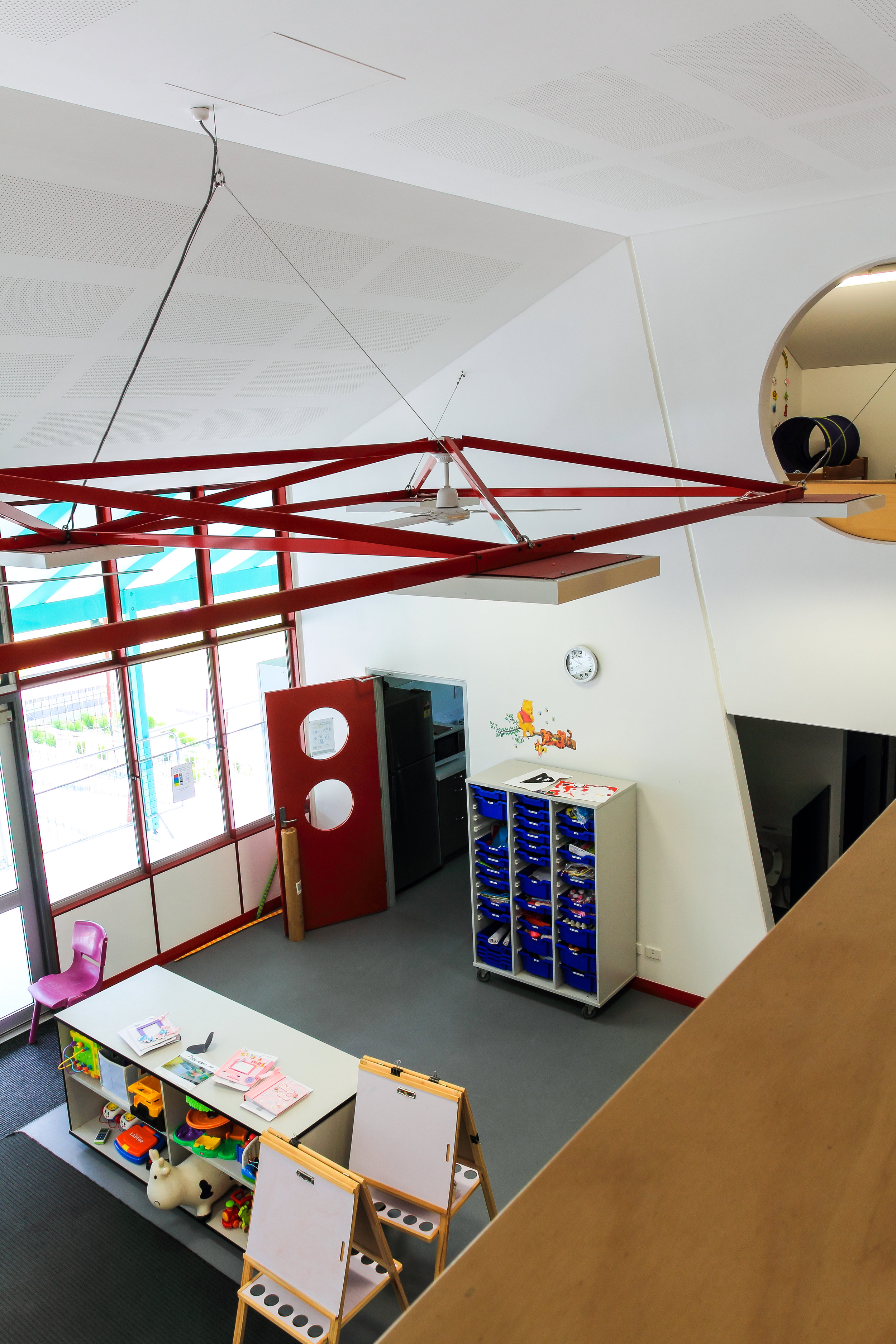 Mercy College Trade Training Centre Walkway View from Walkway to entry door .jpg