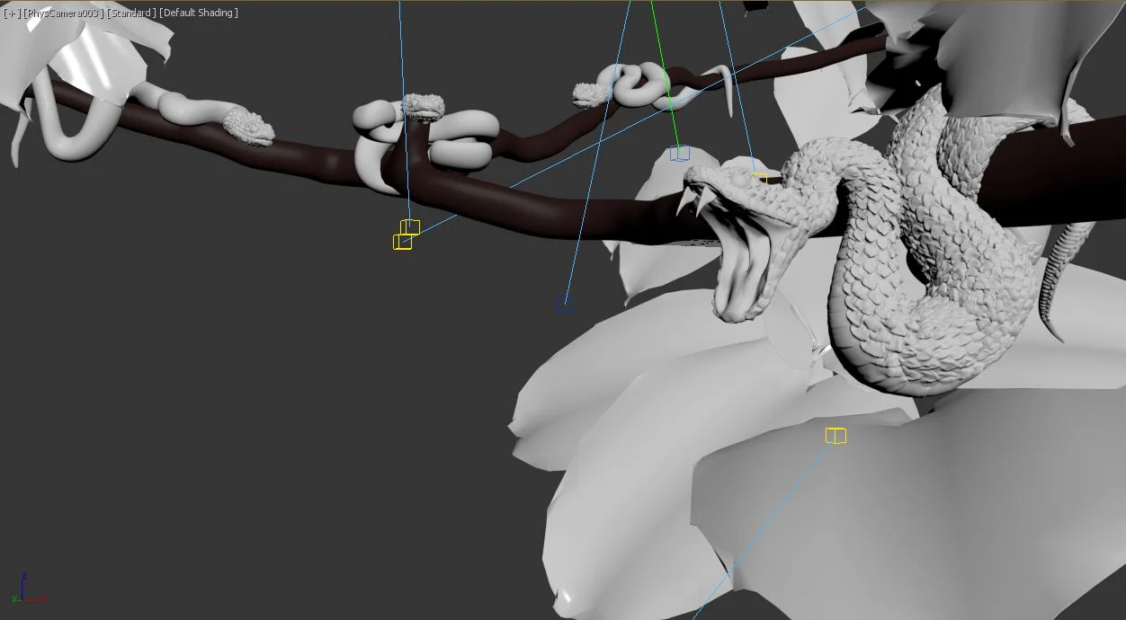 Place more leaves to show the environment where they live (Copy)