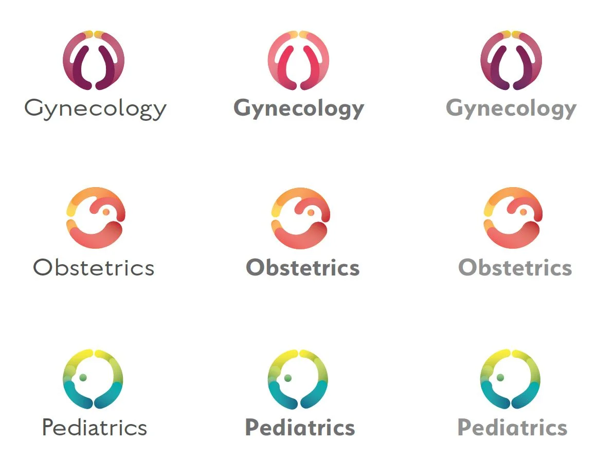  Color composition and choices of fonts 