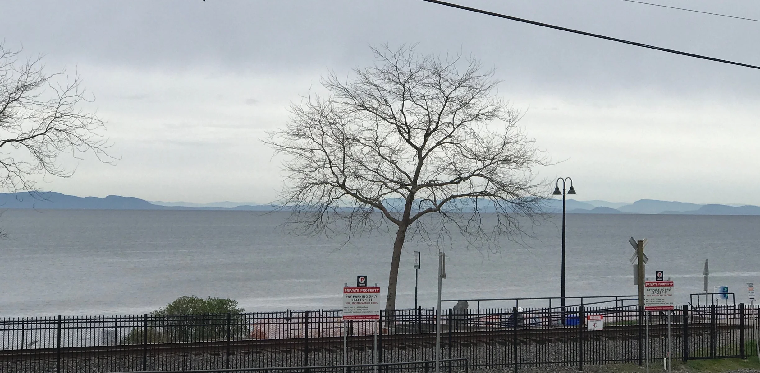Even on an overcast day, the views from Mystique are captivating.