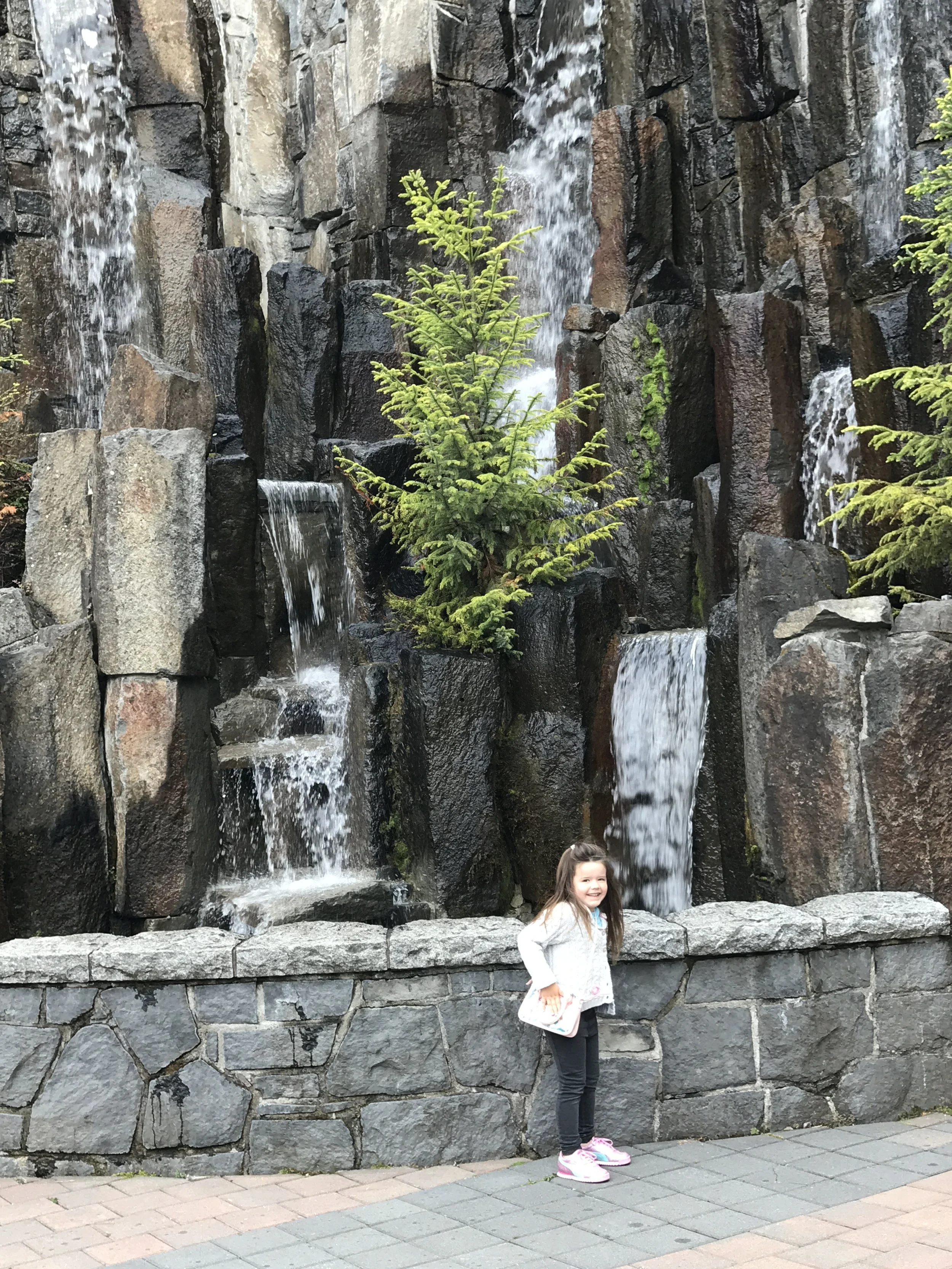 Chasing waterfalls at the Whistler Westin Resort and Spa