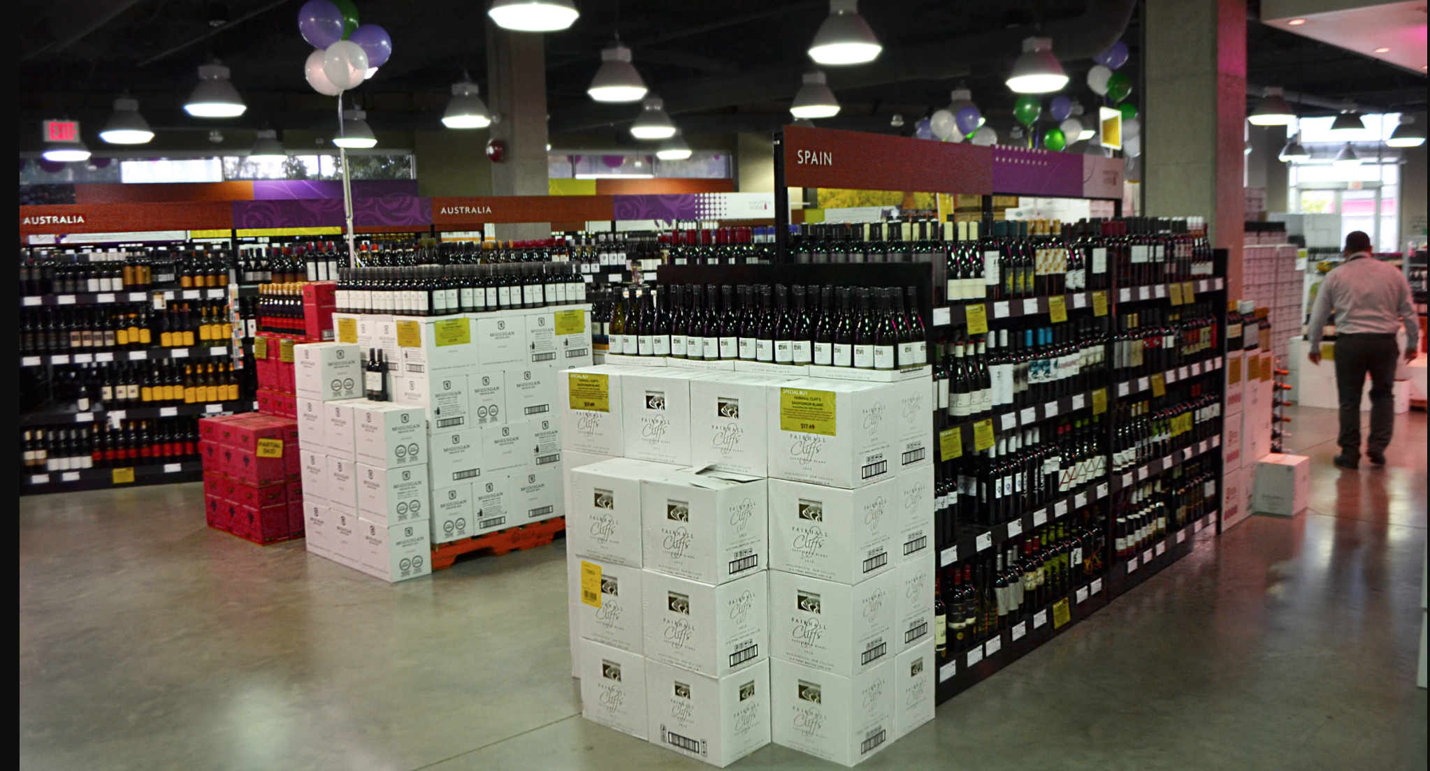 Sometimes more is more, but if you feel intimidated in large wine stores, head to the BC section. There are so many great and approachable wines to try. (Photo: Wine Everything)