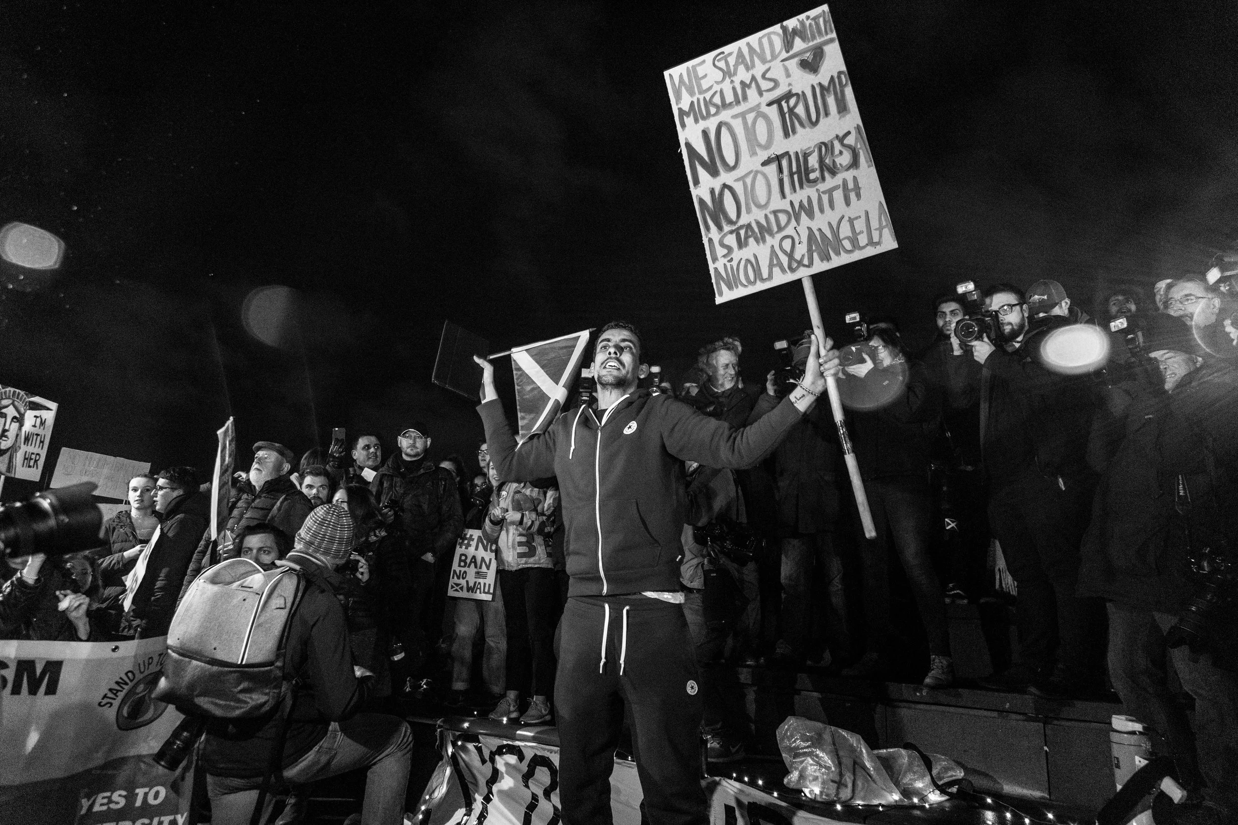 Immigration Ban Protest (Scotland)