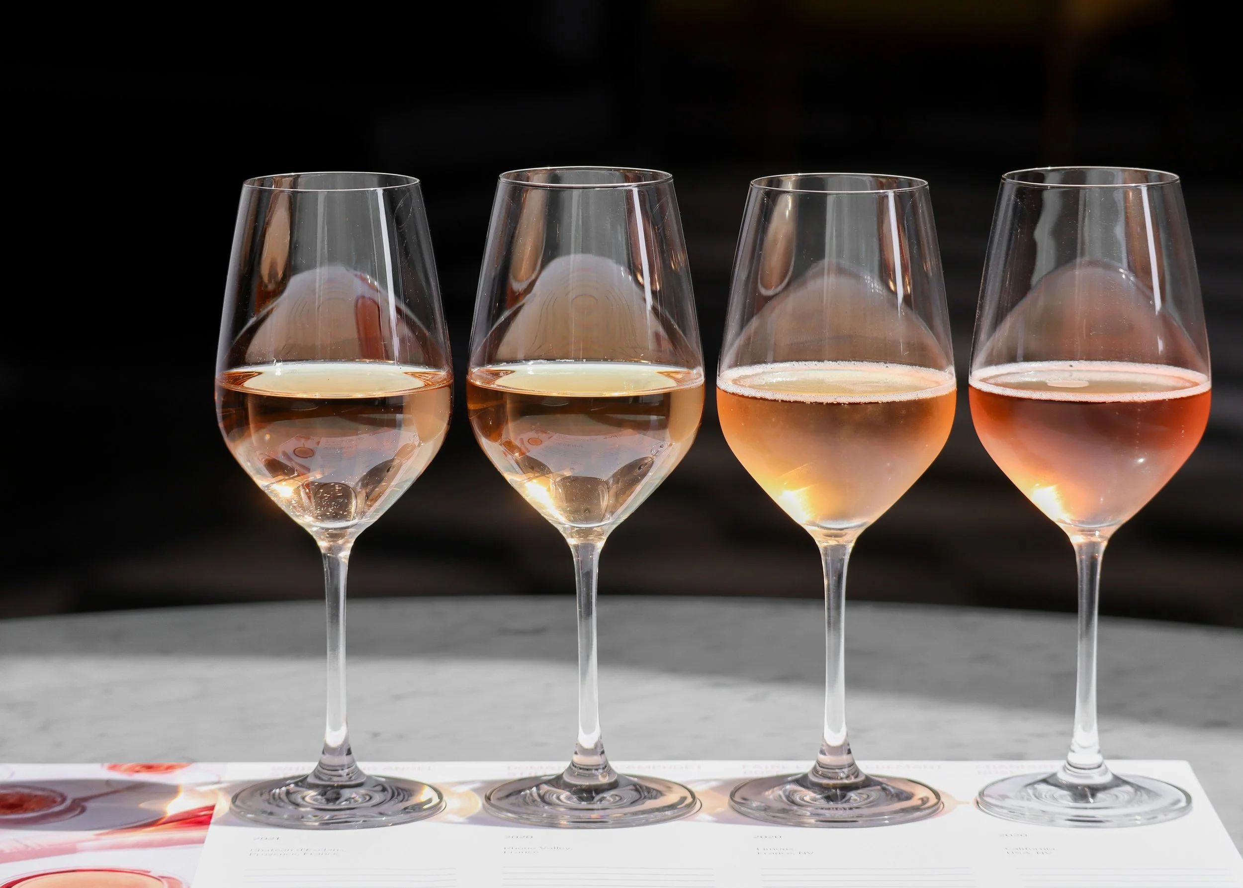 Spring in Paris Wine Flight