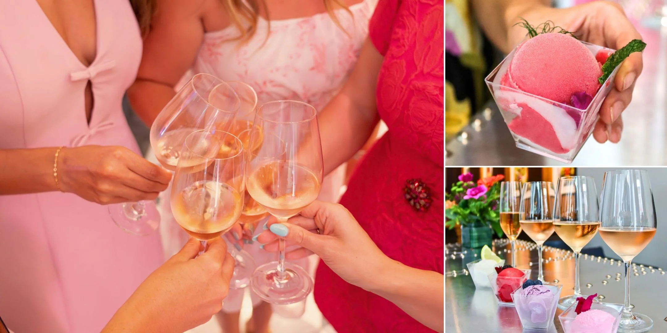 Sip and Scoop - a Rosé and Sorbet Tasting