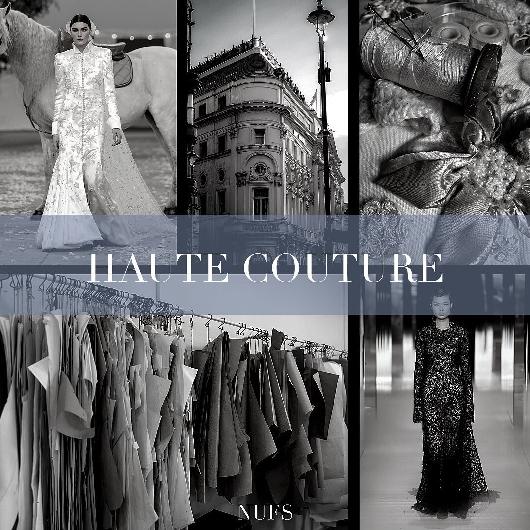 // HAUTE COUTURE //

Did you know, in the 1850s the father of Haute Couture, Charles Frederick Worth, came up with the idea of presenting his pieces on women in action&ndash;and as a result, the role of fashion model was born.

Credits: Emily Rickerb