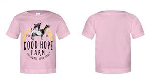 Pink Kids T-shirt 6 months and 12 months