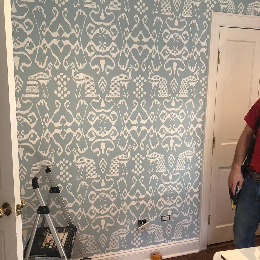 Kinda dying over this custom Quadrille!  #installation #quadrille