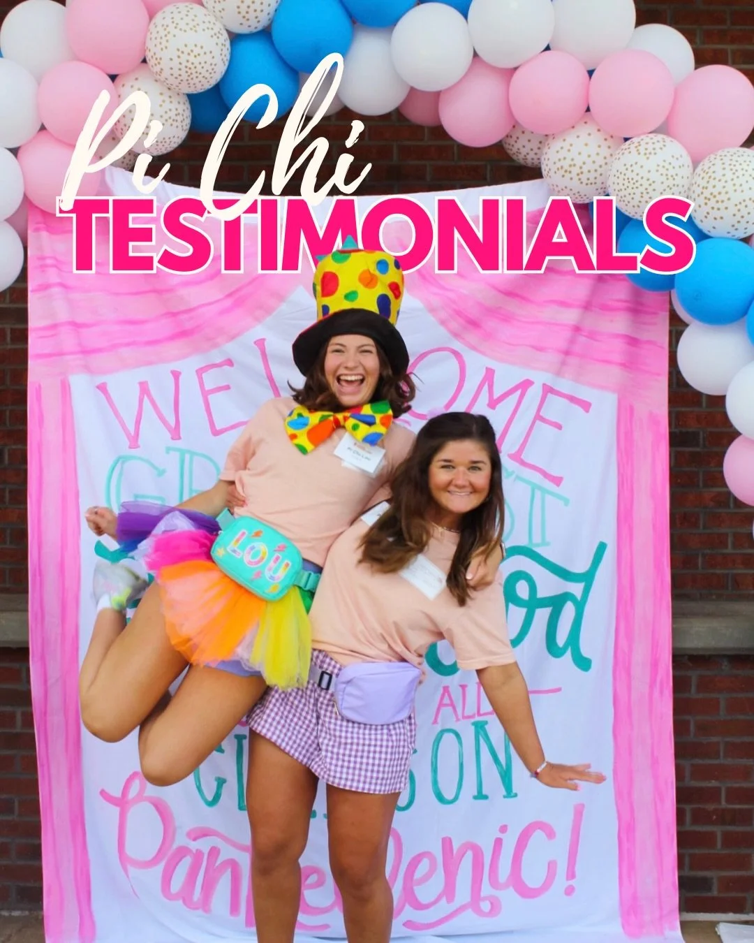 Ever thought about being a Pi Chi?

Swipe to read why our returning Pi Chis loved their experience! Applications are open until January 26th!!