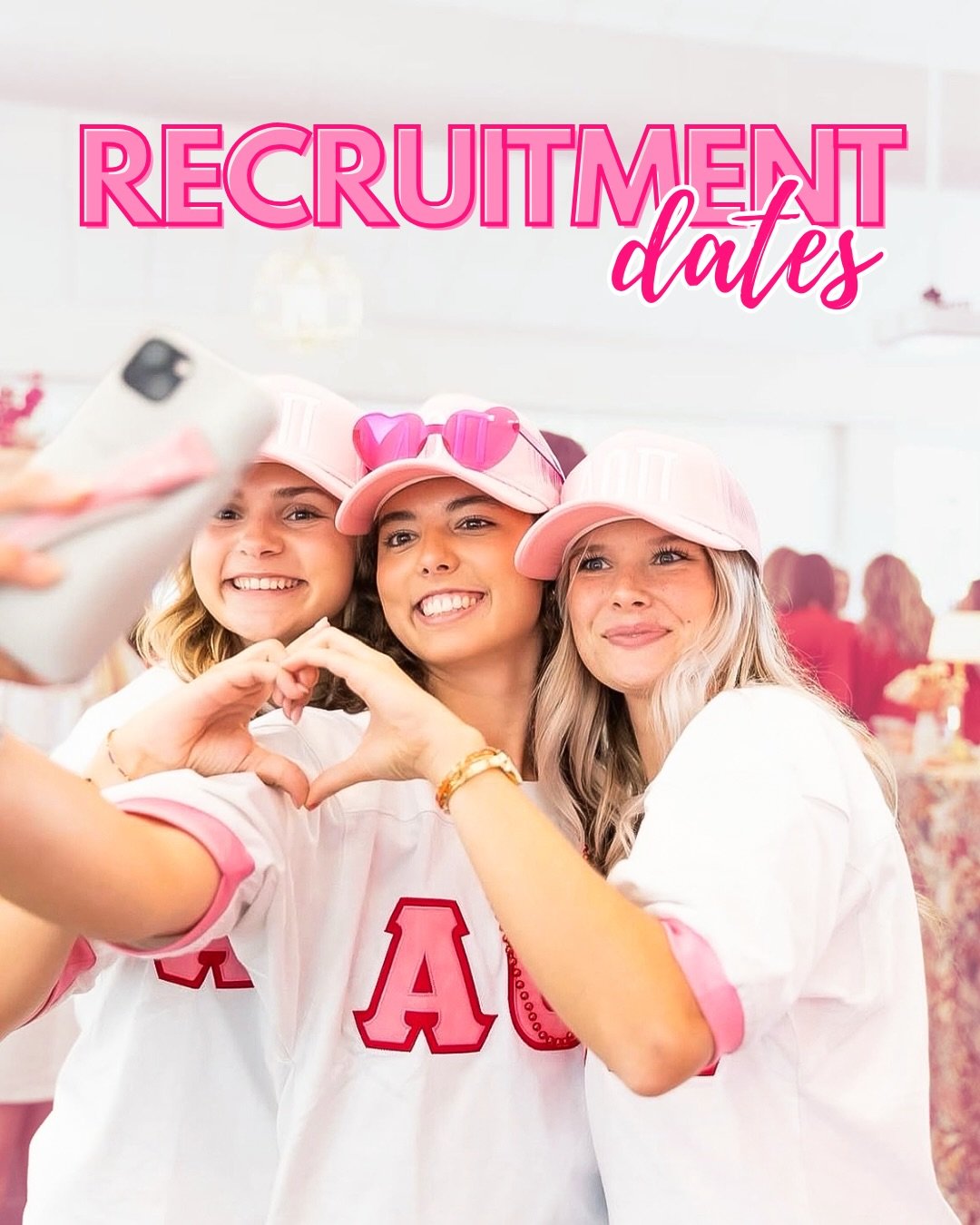 The official Fall 2026 Primary Recruitment dates are here!! Mark your calendars! We cannot wait until August!! 🤍🤍

#ClemsonPanhellenic #GoGreek #Recruitment
