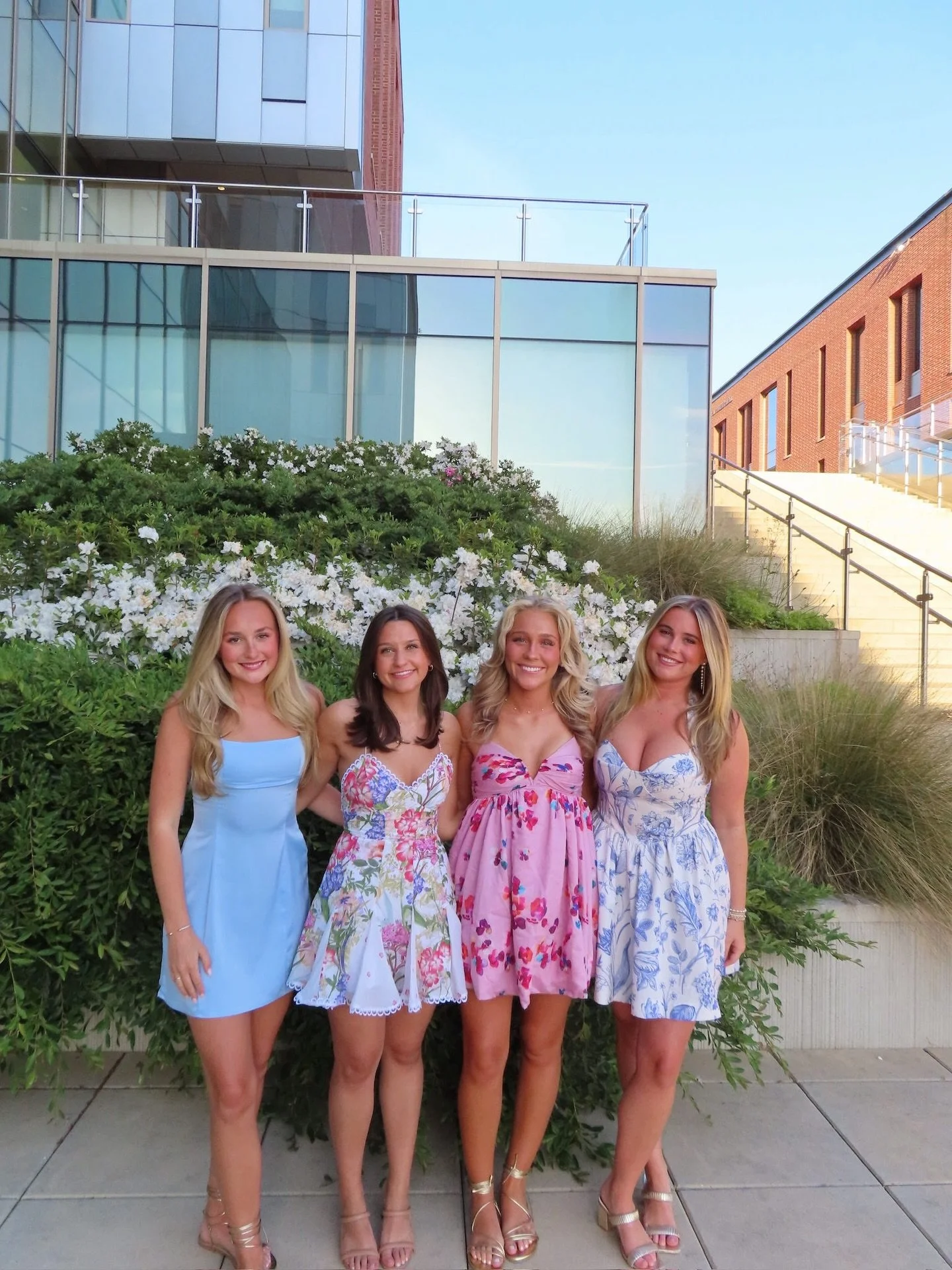 This week Behind the Letters!! 💛💛

Kappa Kappa Gamma, Oh Pat 
Chi Omega, Wings for Wishes 
Delta Gamma, Petals and Pearls Formal
Gamma Phi Beta, Spring Formal 
Alpha Chi Omega, Dancing in Her Shoes
Alpha Omicron Pi, Spring Formal 
Zeta Tau Alpha, P