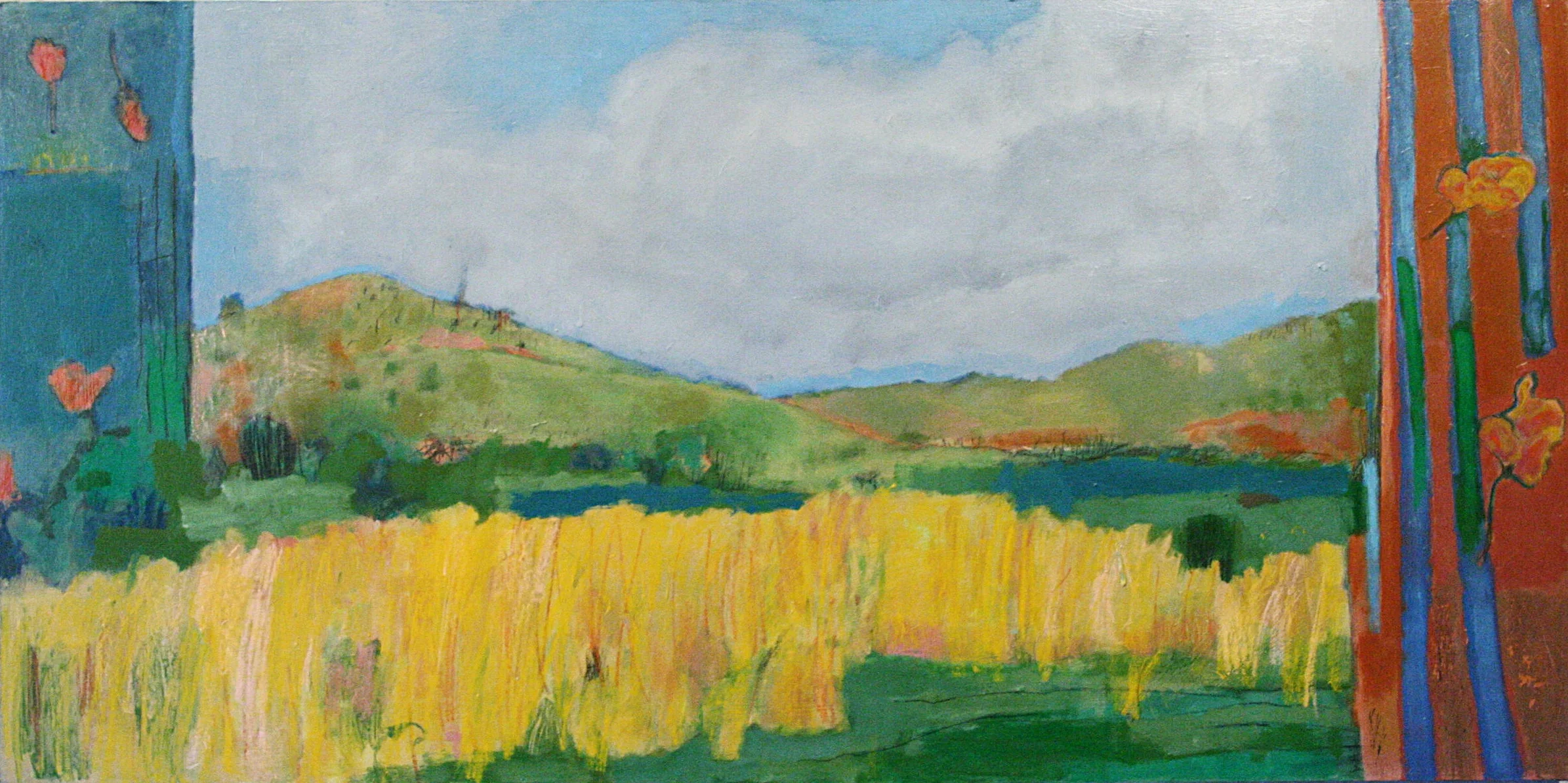 Field Work, 24 x 48"
