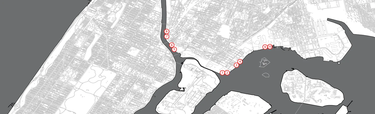 PROJECT SITES CORRESPOND TO IMAGES BELOW, CLICK ON IMAGES TO DOWNLOAD FULL PROJECT BRIEFS (PDF)