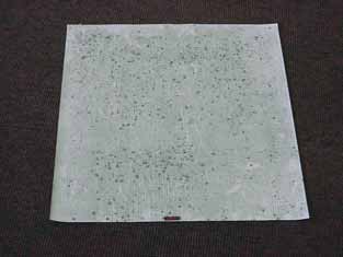 PVC membrane with a lacquer-coated top ply